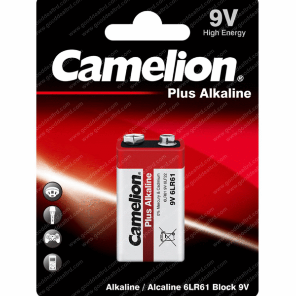 9V Camelion Battery