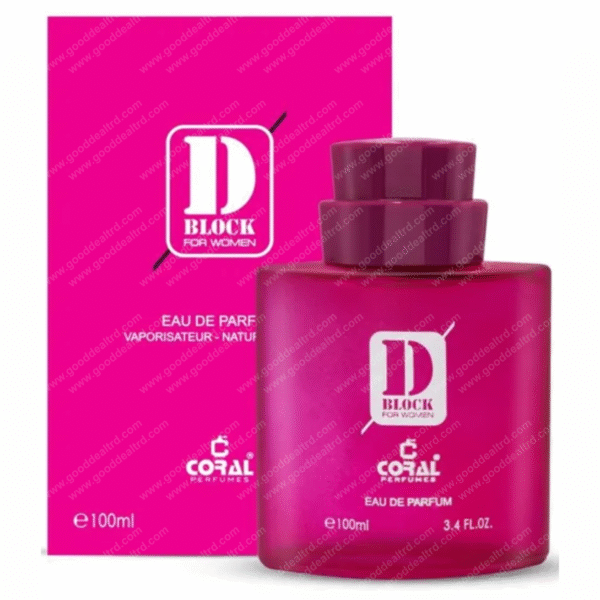D Block Pink Women Eau De Parfum