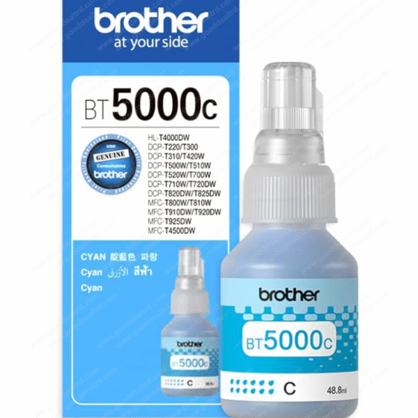 Brother Ink Bottle BT5000C Cyan