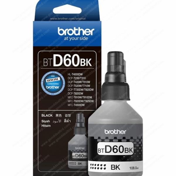 Brother Ink Bottle BTD60 Black