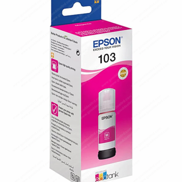 Epson 103 Ecotank Ink Bottle Refill For Printer Magenta 65 ml
