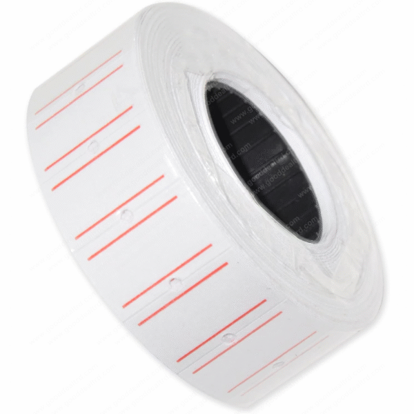 FIS 2 Lines 700 Price Label Roll 21 mm x 12 Size FSPX2112