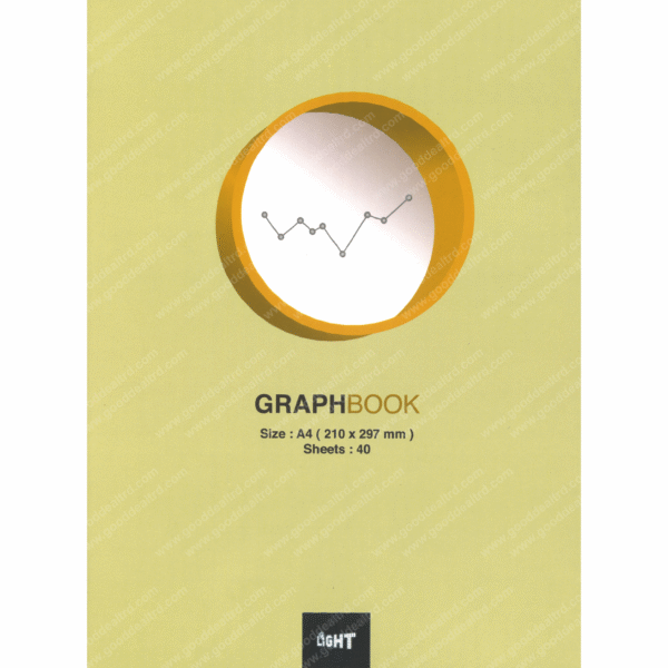 FIS A4 40 Sheets Graph Book LIEBA4GP