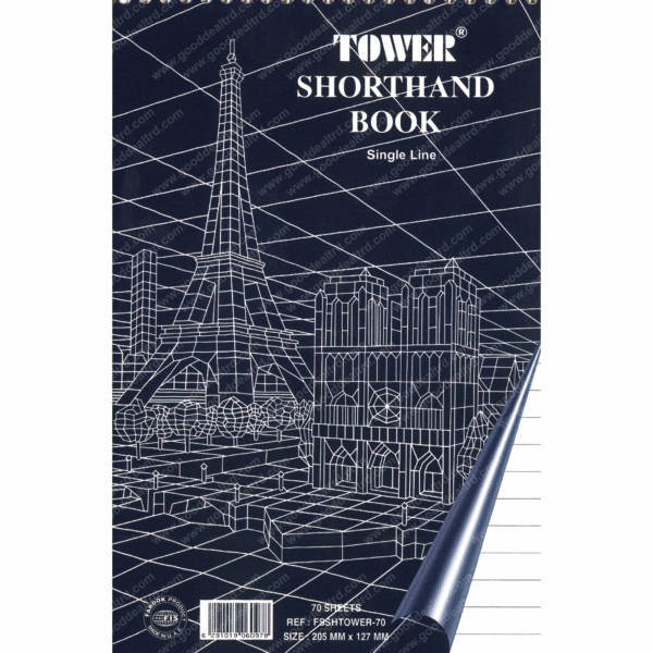 FIS Top Spiral Notepad 205 x 127mm FSSHTOWER-70