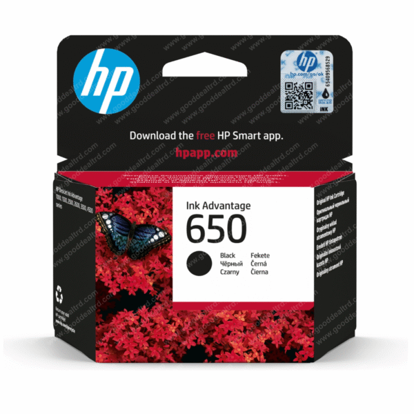 HP 650 Ink Cartridge Black