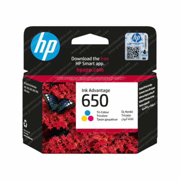 HP 650 Ink Cartridge Tri-Color
