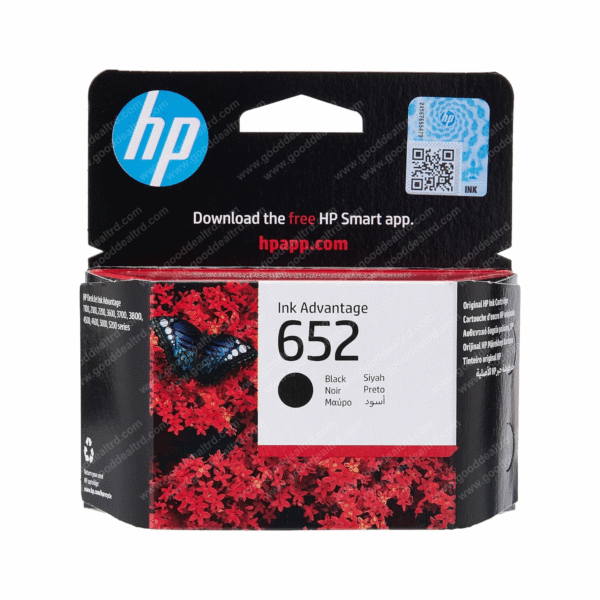 HP 652 Ink Cartridge Black