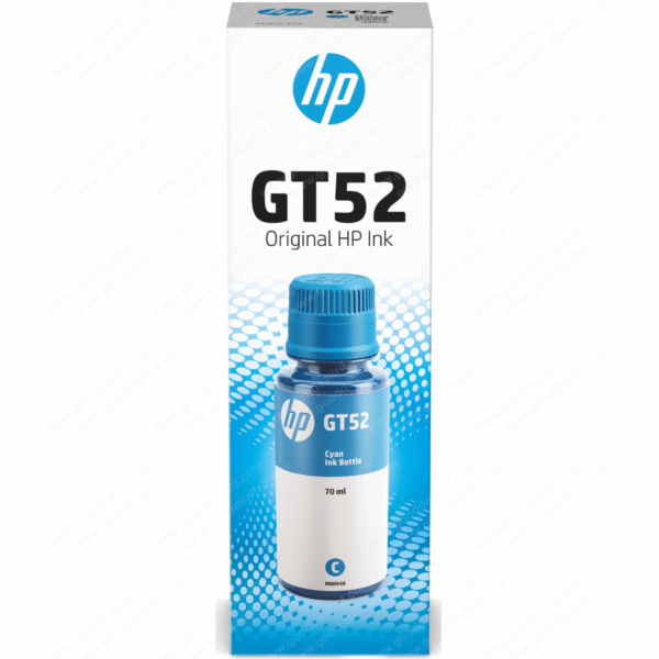 HP GT52 70-ml Cyan Original Ink Bottle