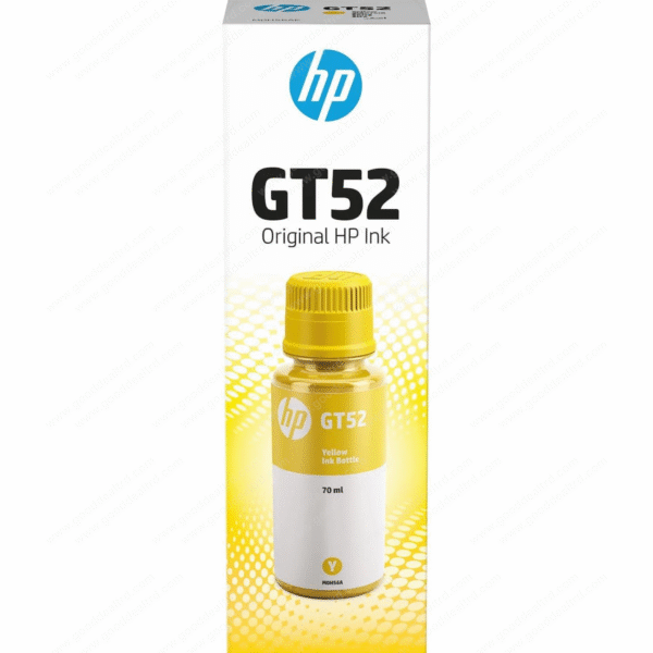 HP GT52 70-ml Yellow Original Ink Bottle