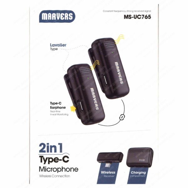 Marvers 2 in 1 Type-C Microphone MS-UC765