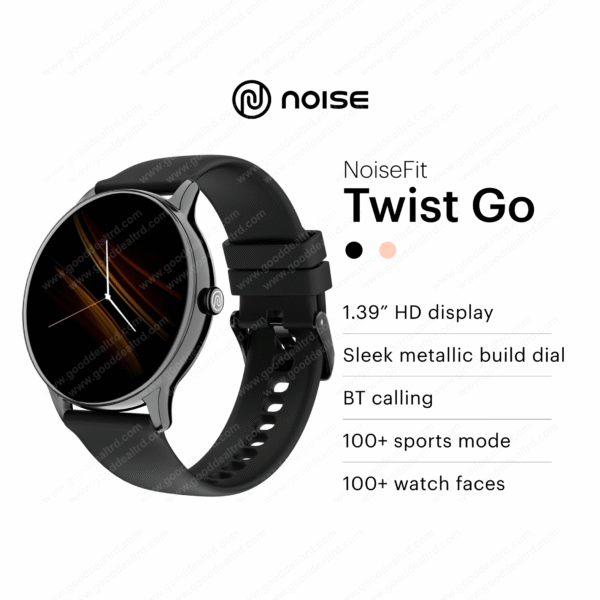 Noise Twist Go Round dial Smartwatch with BT Calling