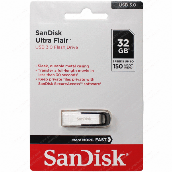 SanDisk 32GB Ultra Flair USB 3.0 Flash Drive