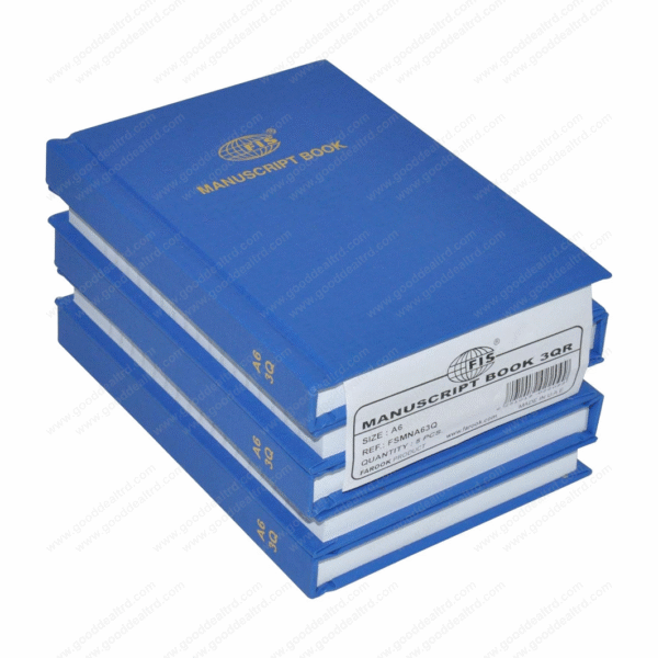 FIS A6 3Q Manuscript Book FSMNA63Q 5-Pcs