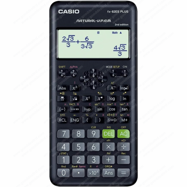 Casio FX-82ES Plus 2nd Edition Natural Text Book Display Calculator