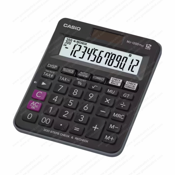 Casio MJ-120D Plus Check & Recheck Calculator