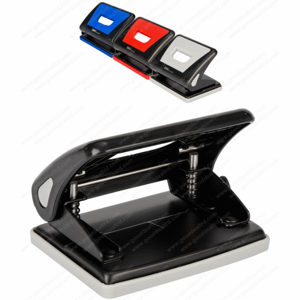 Deli 2 Hole Metal Punch 15 Sheets E0105