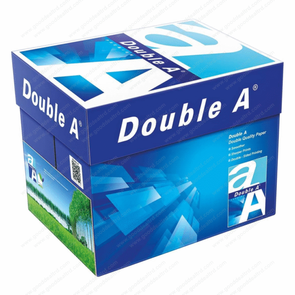 Double A Printer Copy Paper Size A4 500 Pages Ream (Box of 5 Reams)