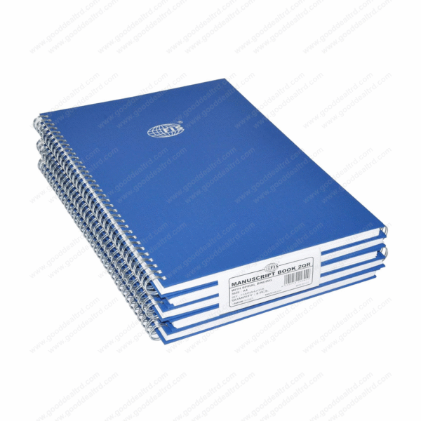 FIS A4 2QR Ruled Side Spiral FSMNA42QSB 5-Pcs