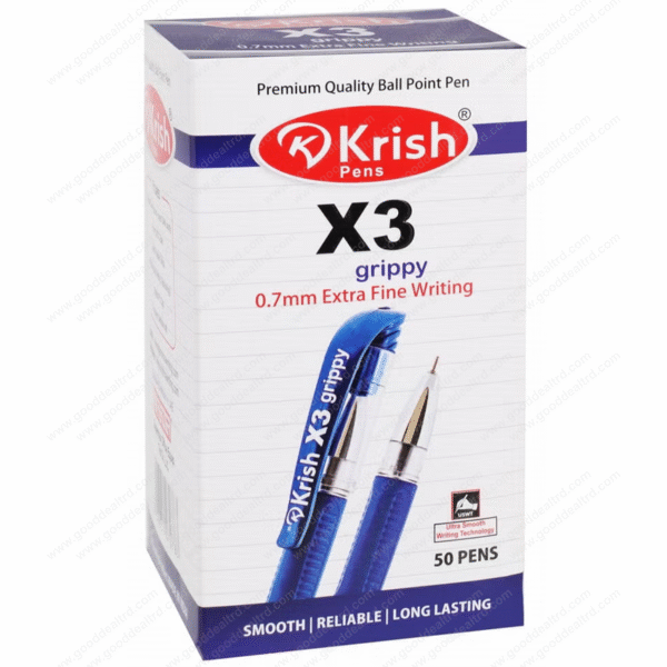 Kirsh X3 Ball Pen 50-Pcs 0.7mm