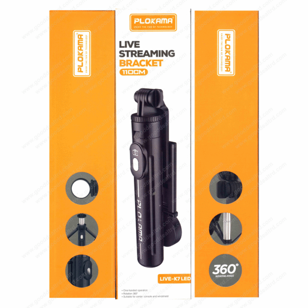 Plokama Live Streaming Bracket 110cm K7LED
