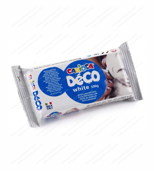 CARIOCA® Déco White Air-Drying Modelling Material (500g)