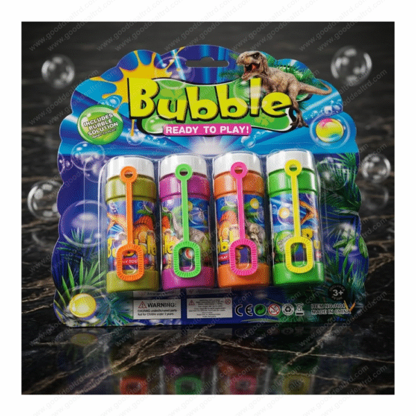 Bubble Blowers 4-Pack – Outdoor Fun & Party Favors for Kids